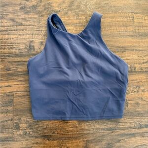 Athleta Blue Racerback Workout Tank